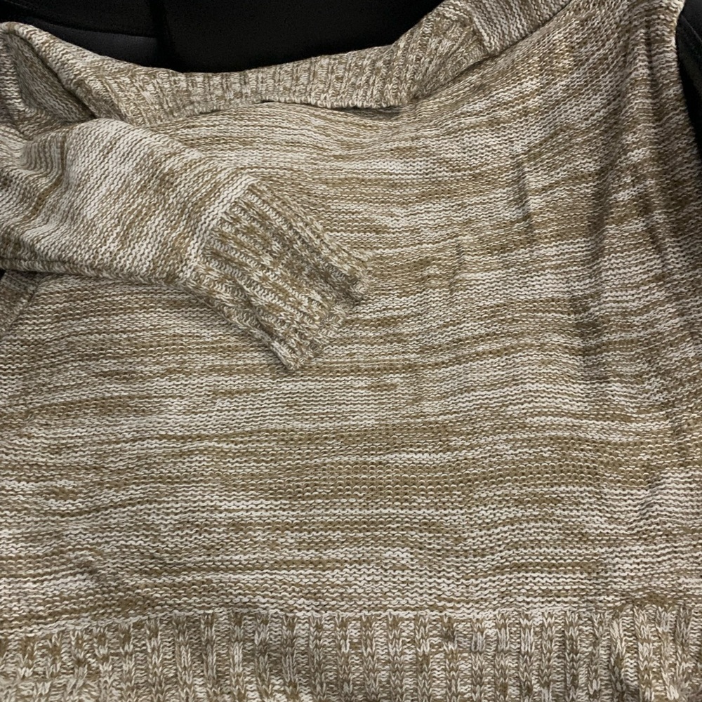 Wide neck/ shoulder sweater
